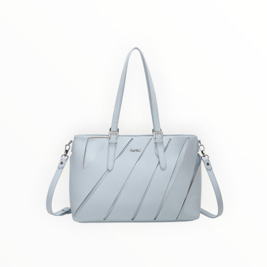 Borsa Shopping con Tracolla Mimi-Muà M8-H201407 – Tagli Diagonali Donna