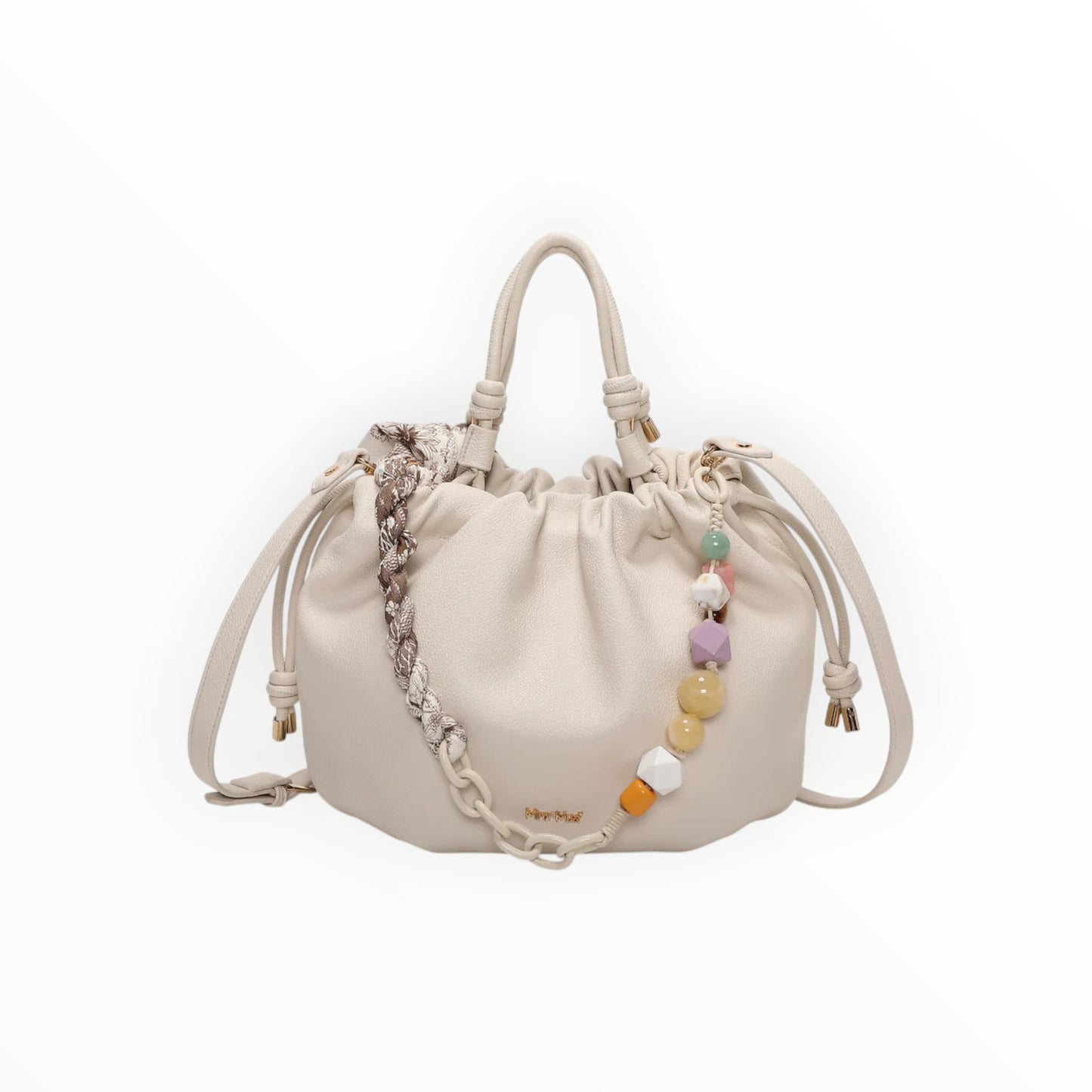 Borsa a mano con foulard Mimi-Muà M8-H201418