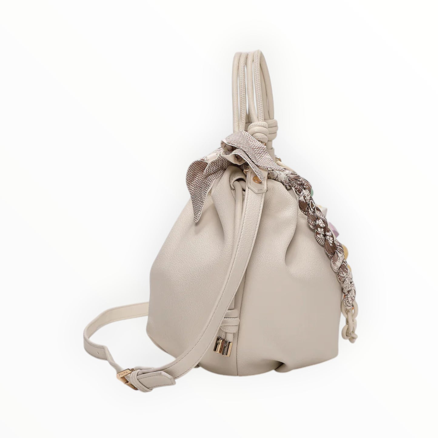 Borsa a mano con foulard Mimi-Muà M8-H201418