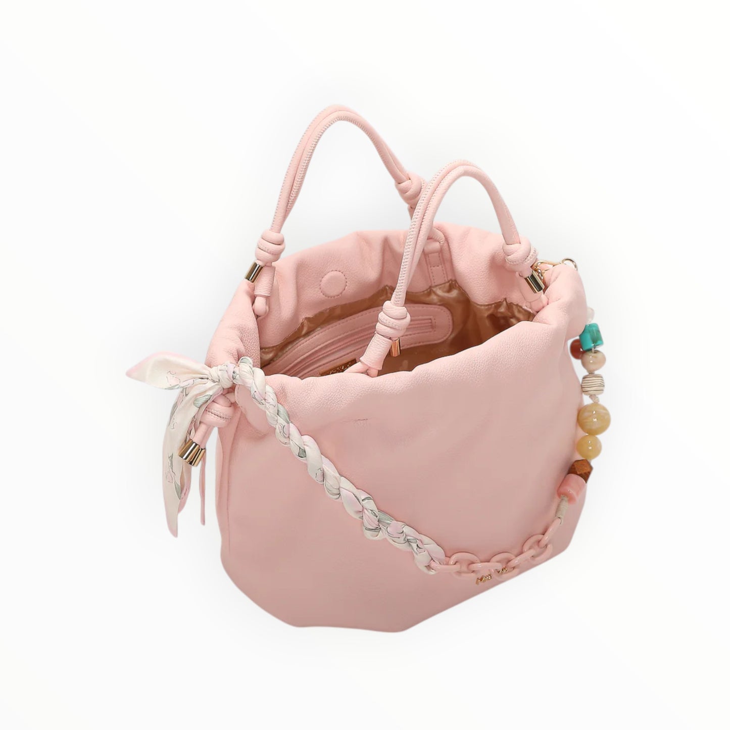 Borsa a mano con foulard Mimi-Muà M8-H201418