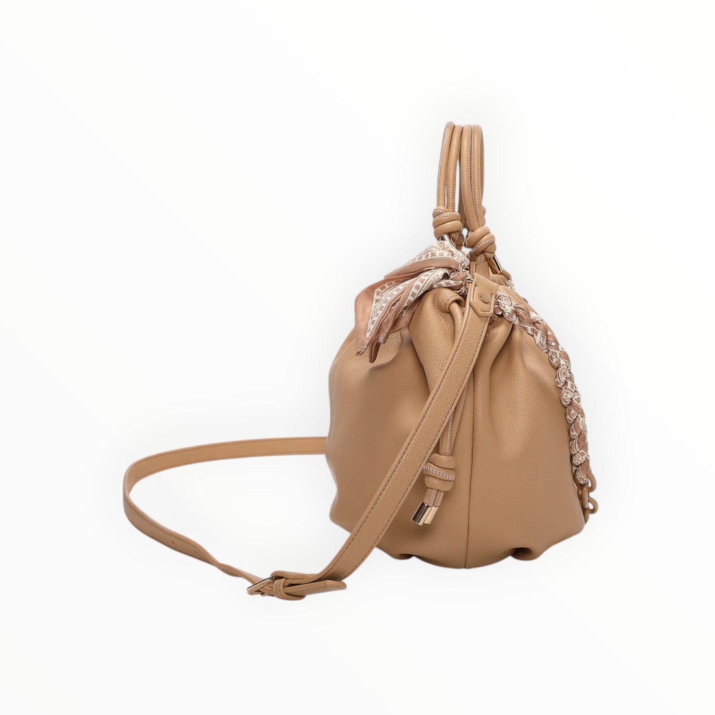 Borsa a mano con foulard Mimi-Muà M8-H201418