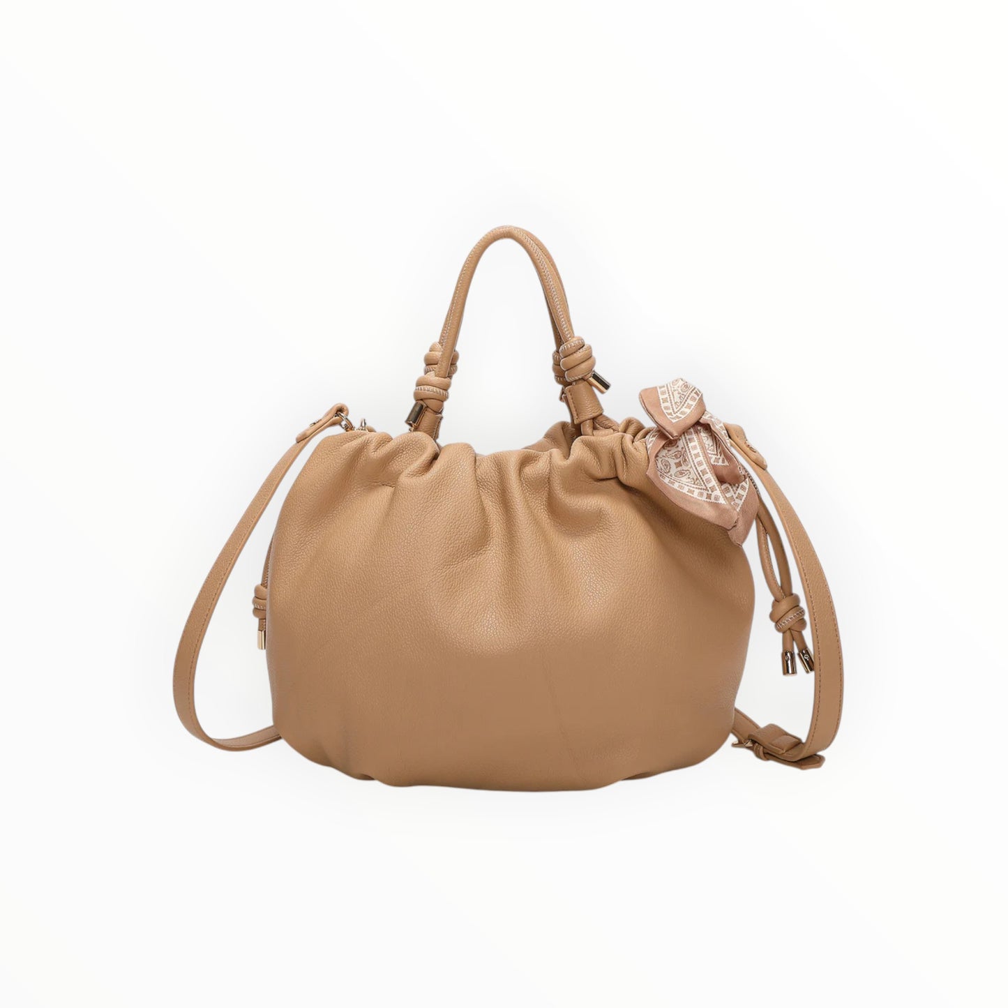 Borsa a mano con foulard Mimi-Muà M8-H201418
