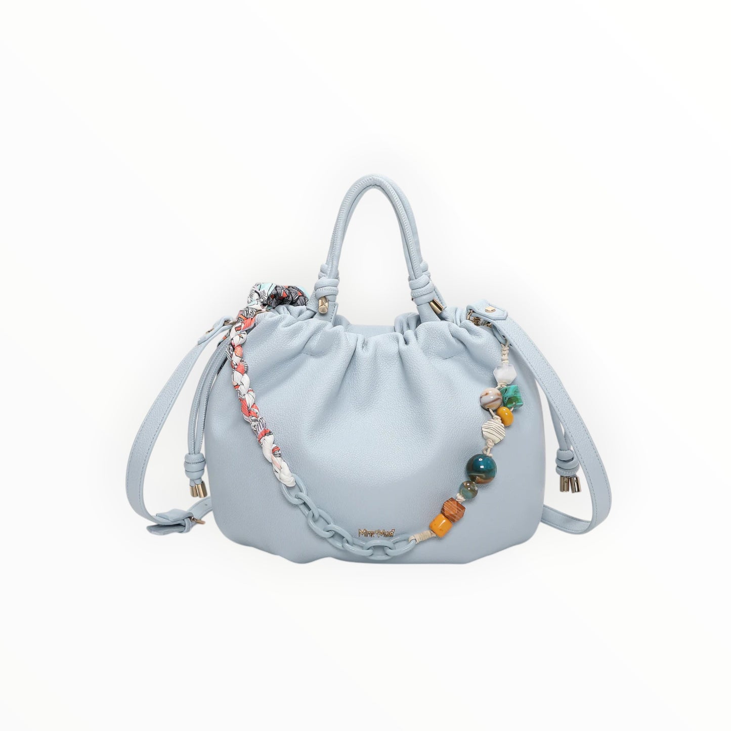 Borsa a mano con foulard Mimi-Muà M8-H201418