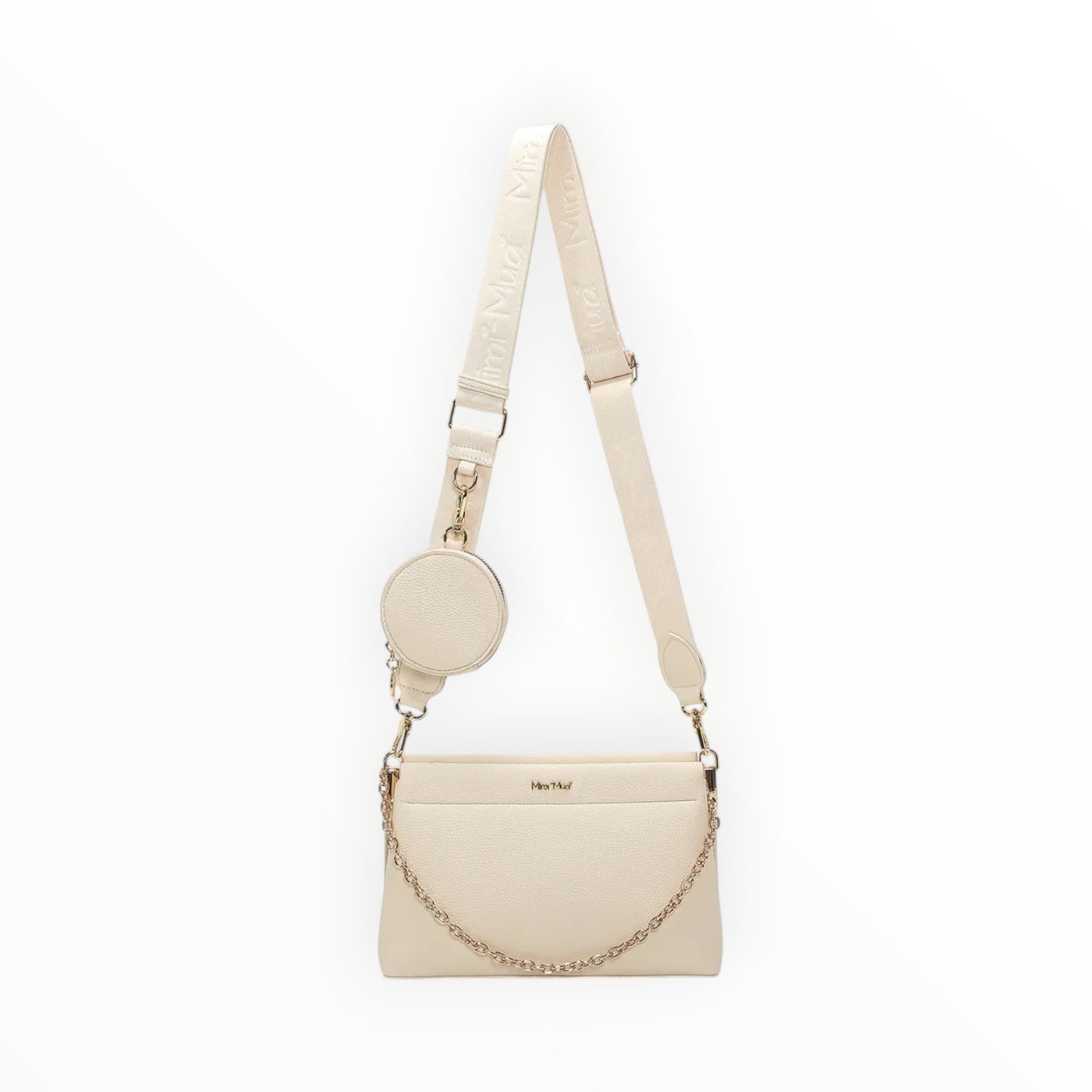 Borsa a tracolla con dettaglio appeso Mimi-Muà M8-J201455