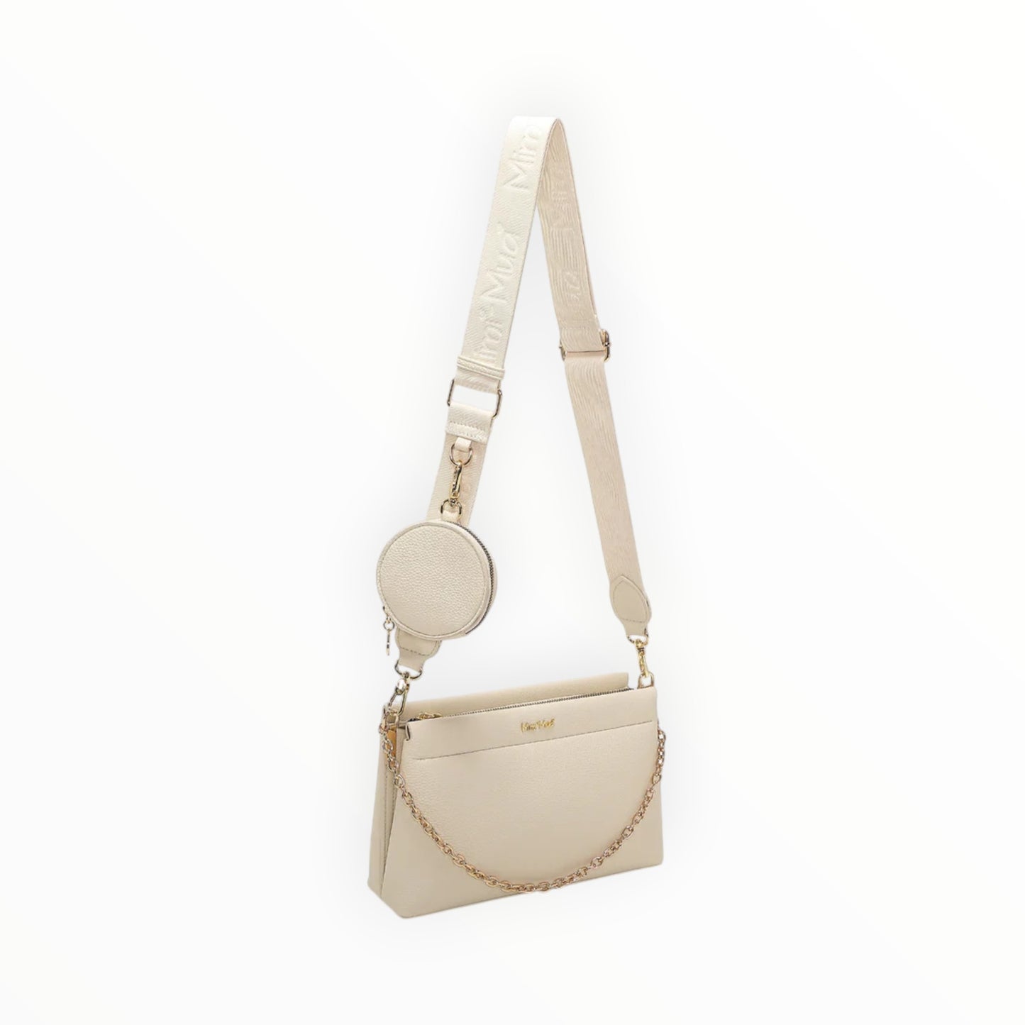 Borsa a tracolla con dettaglio appeso Mimi-Muà M8-J201455