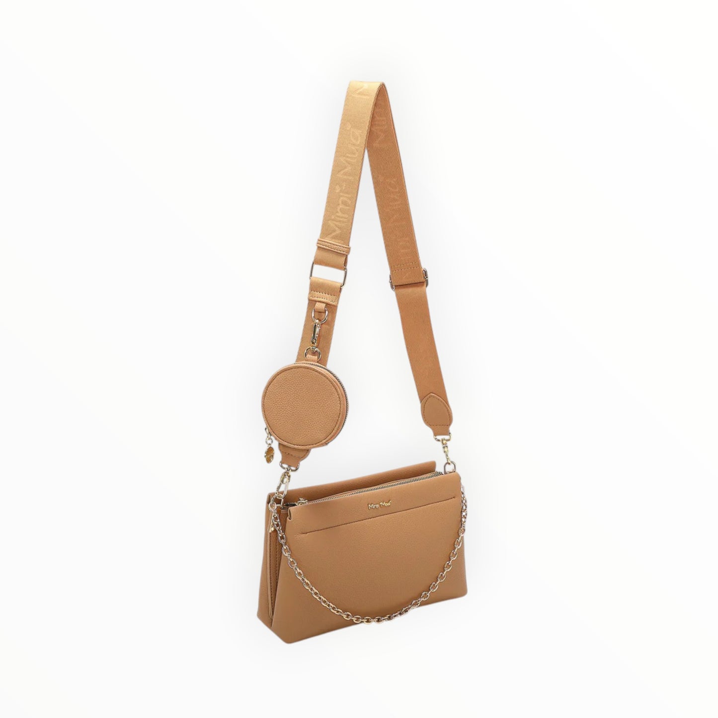Borsa a tracolla con dettaglio appeso Mimi-Muà M8-J201455