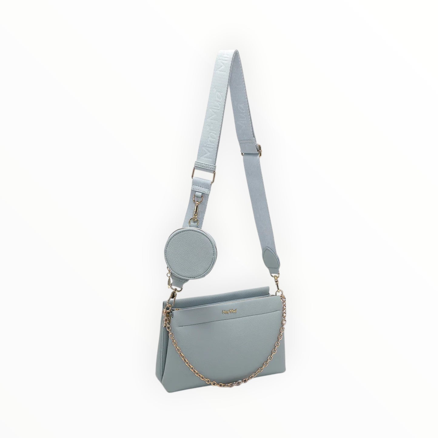 Borsa a tracolla con dettaglio appeso Mimi-Muà M8-J201455