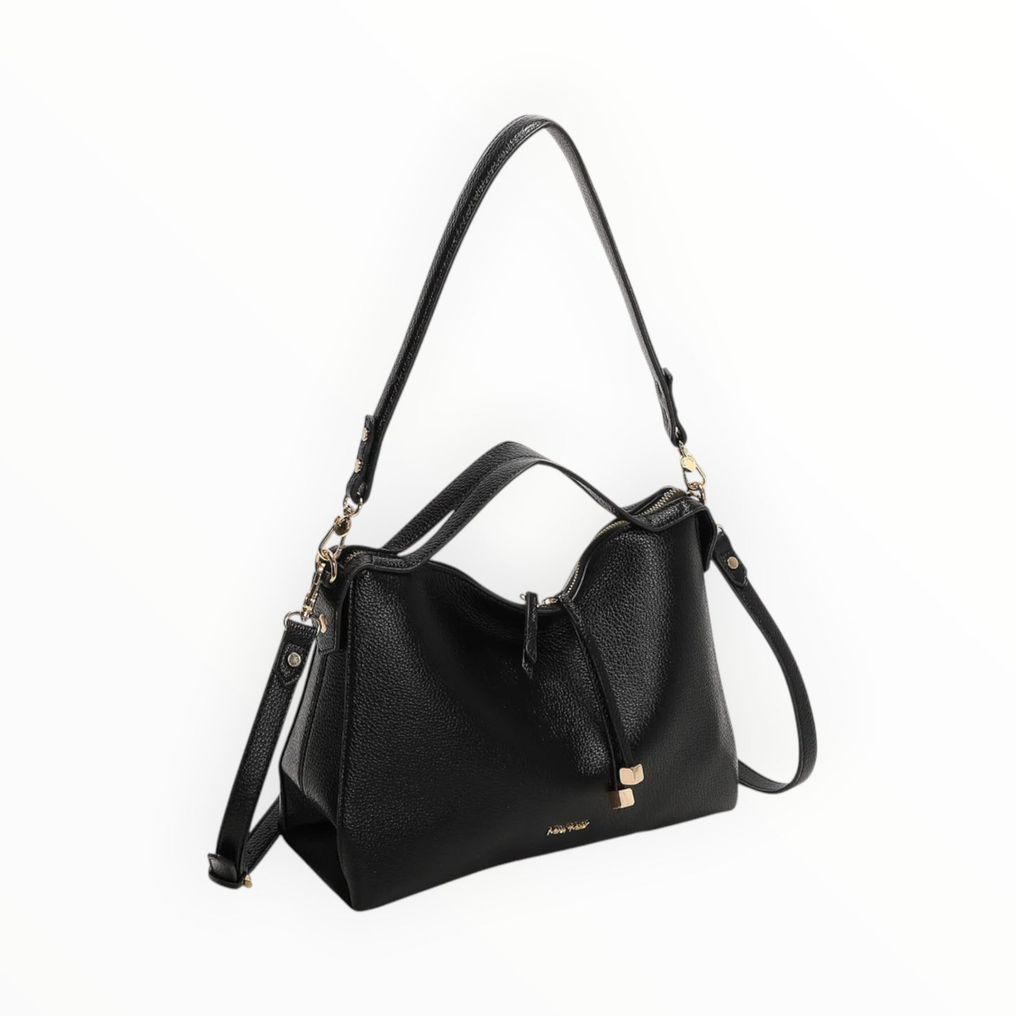 Borsa a spalla con tira zip con dettaglio Mimi-Muà M8-J201457