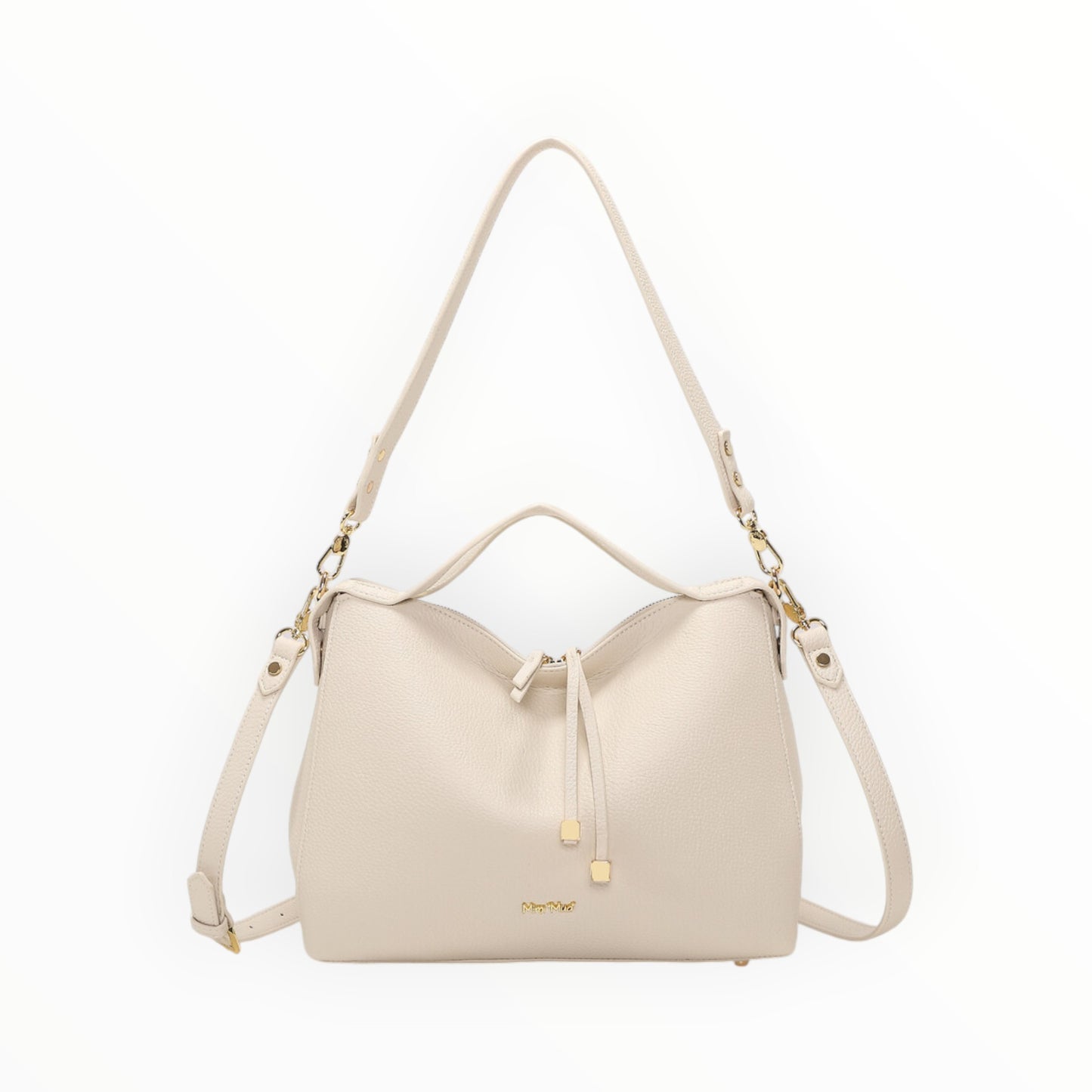 Borsa a spalla con tira zip con dettaglio Mimi-Muà M8-J201457