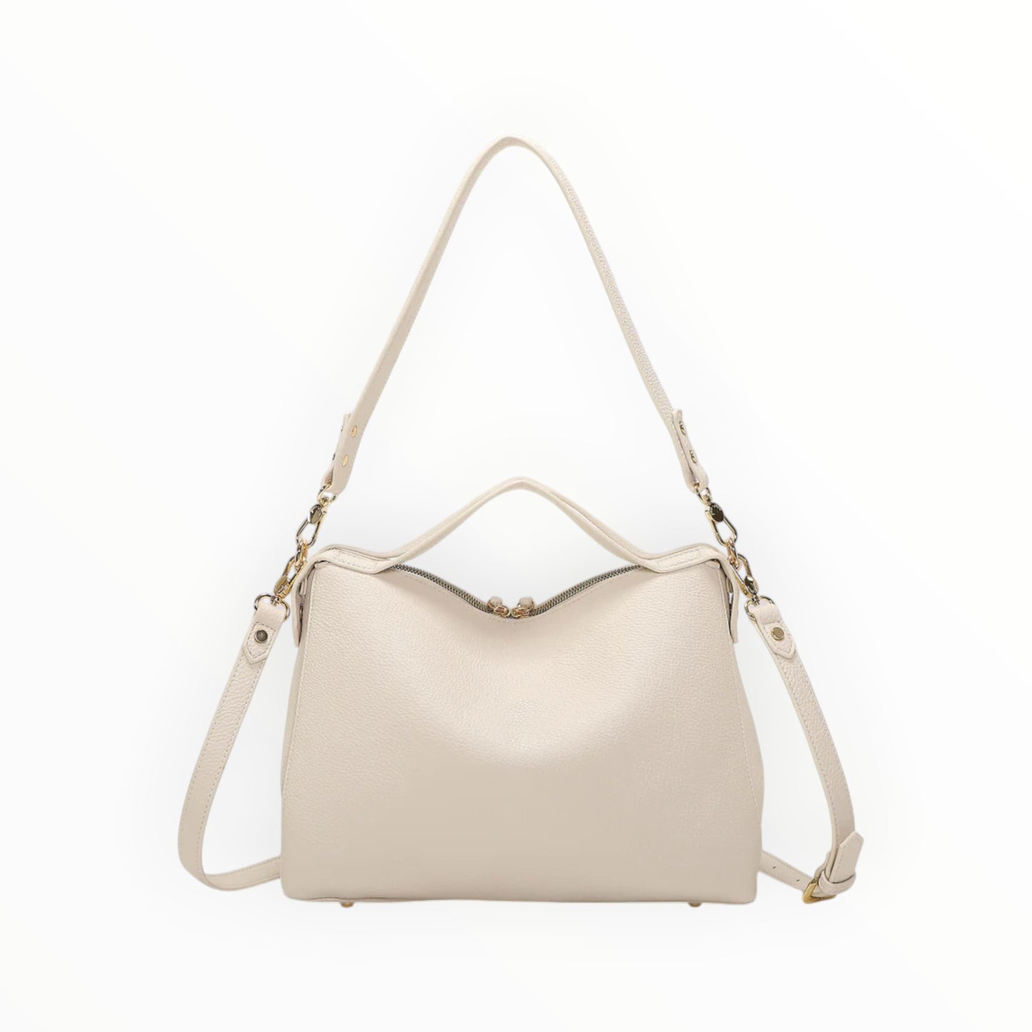 Borsa a spalla con tira zip con dettaglio Mimi-Muà M8-J201457