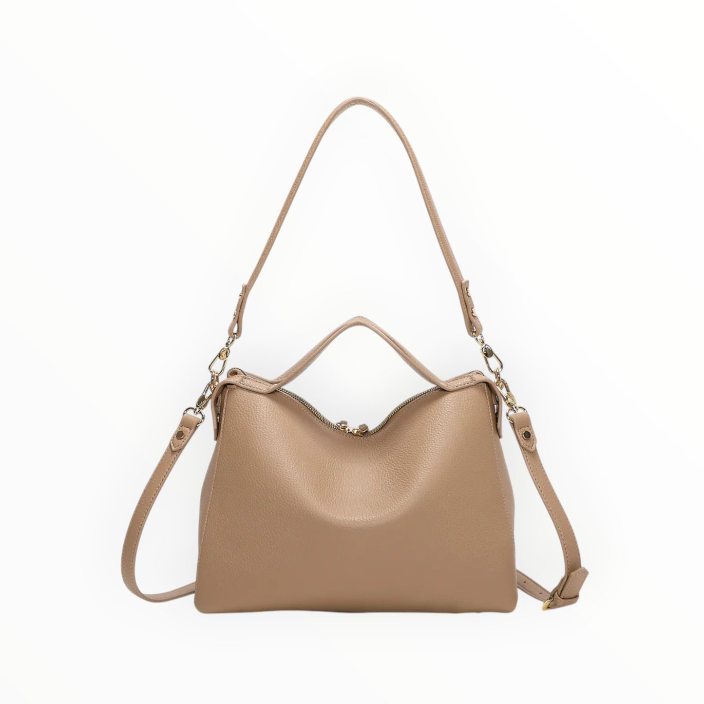 Borsa a spalla con tira zip con dettaglio Mimi-Muà M8-J201457