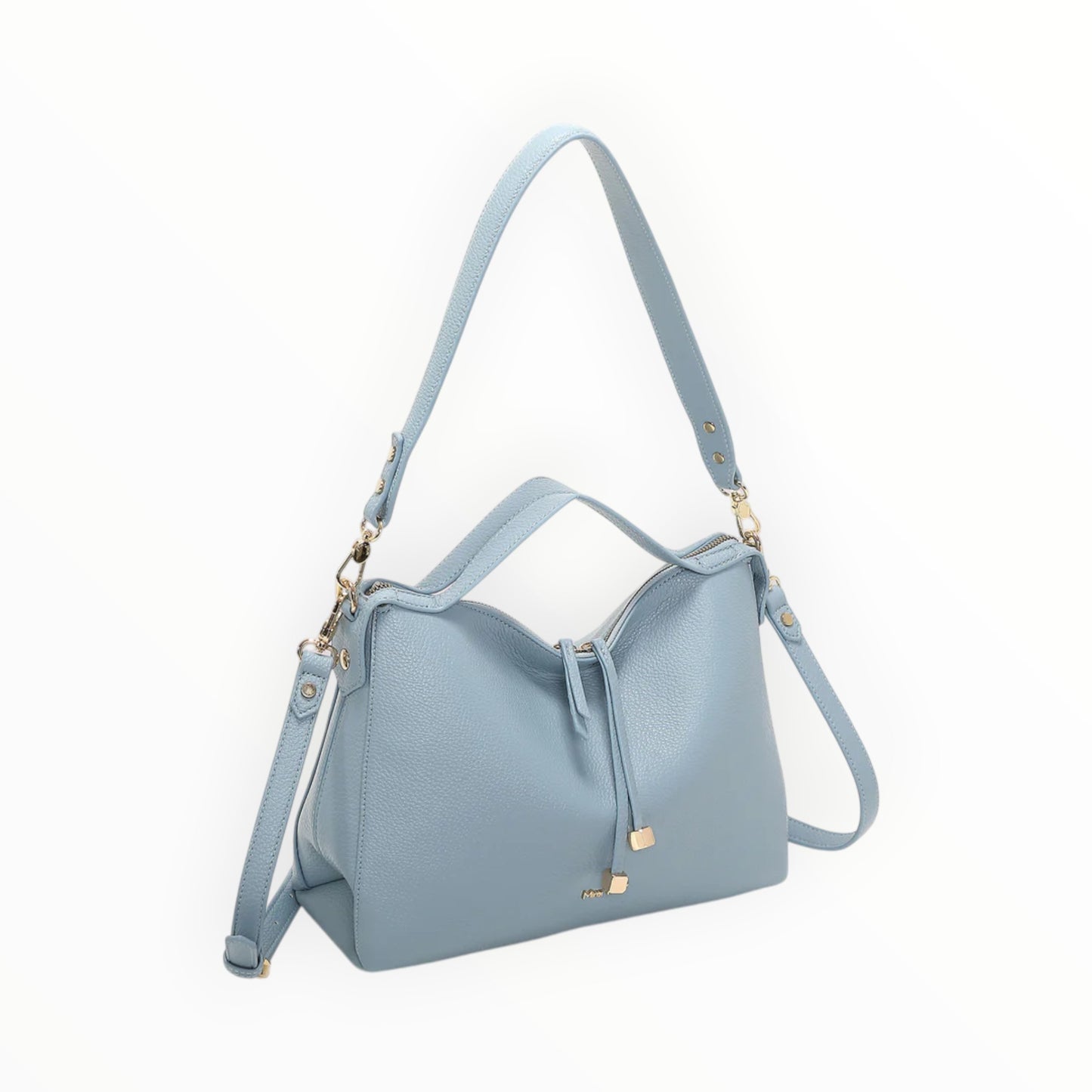 Borsa a spalla con tira zip con dettaglio Mimi-Muà M8-J201457
