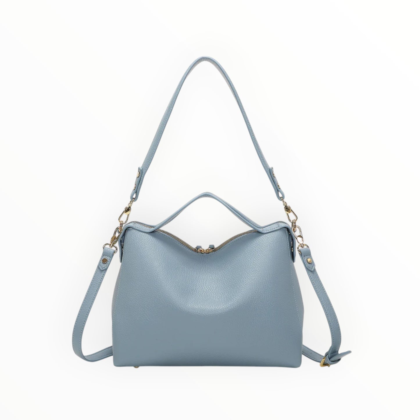 Borsa a spalla con tira zip con dettaglio Mimi-Muà M8-J201457