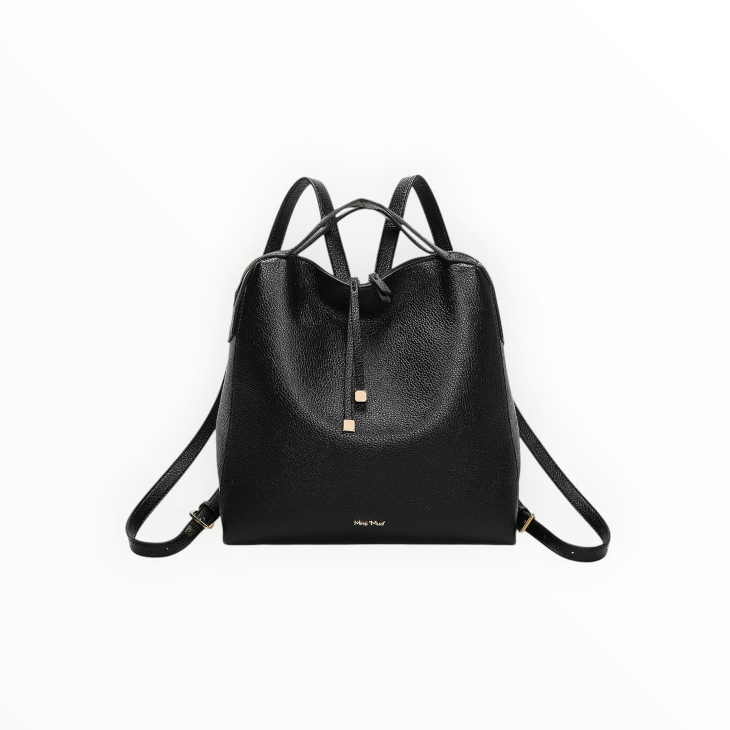 Zaino con tira zip con dettaglio quadrato Mimi-Muà M8-J201458
