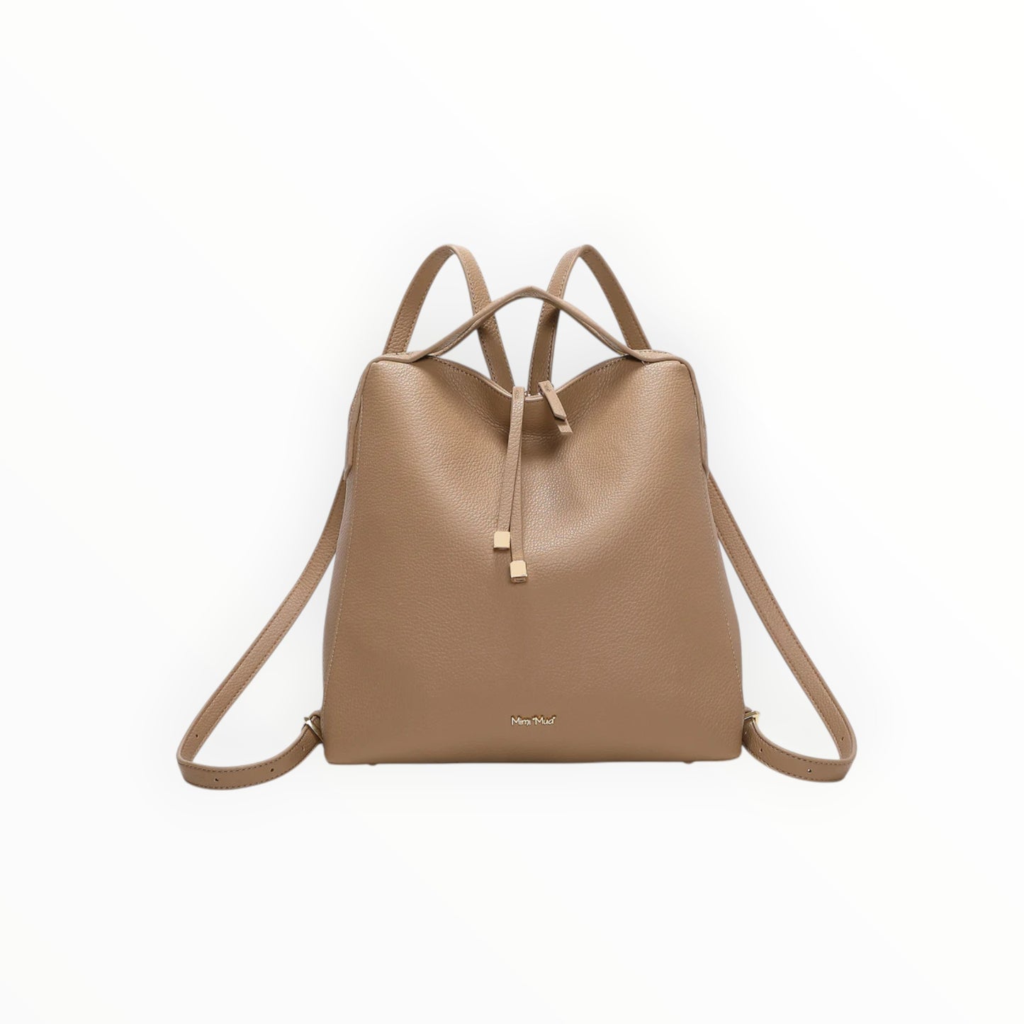 Zaino con tira zip con dettaglio quadrato Mimi-Muà M8-J201458