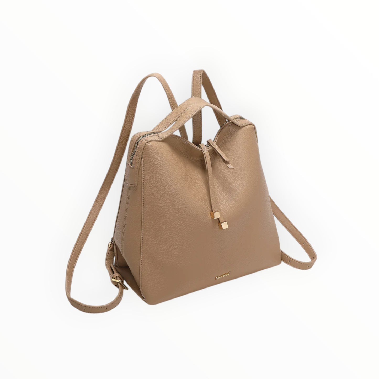Zaino con tira zip con dettaglio quadrato Mimi-Muà M8-J201458