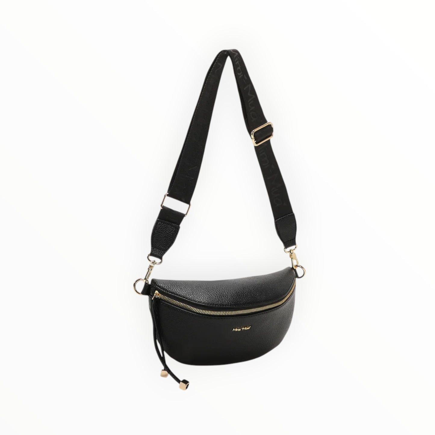 Marsupio con tira zip con dettaglio quadrato Mimi-Muà M8-J201459
