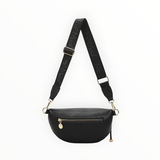 Marsupio con tira zip con dettaglio quadrato Mimi-Muà M8-J201459