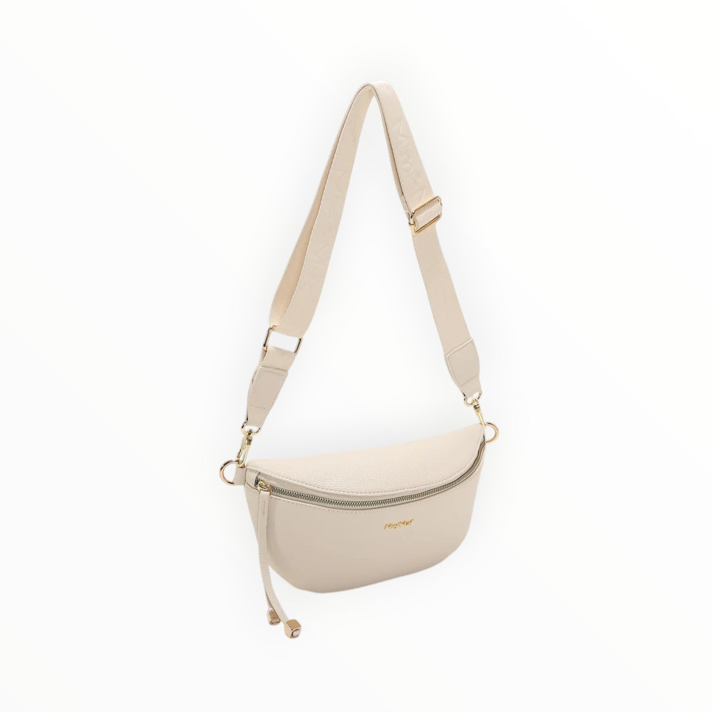Marsupio con tira zip con dettaglio quadrato Mimi-Muà M8-J201459