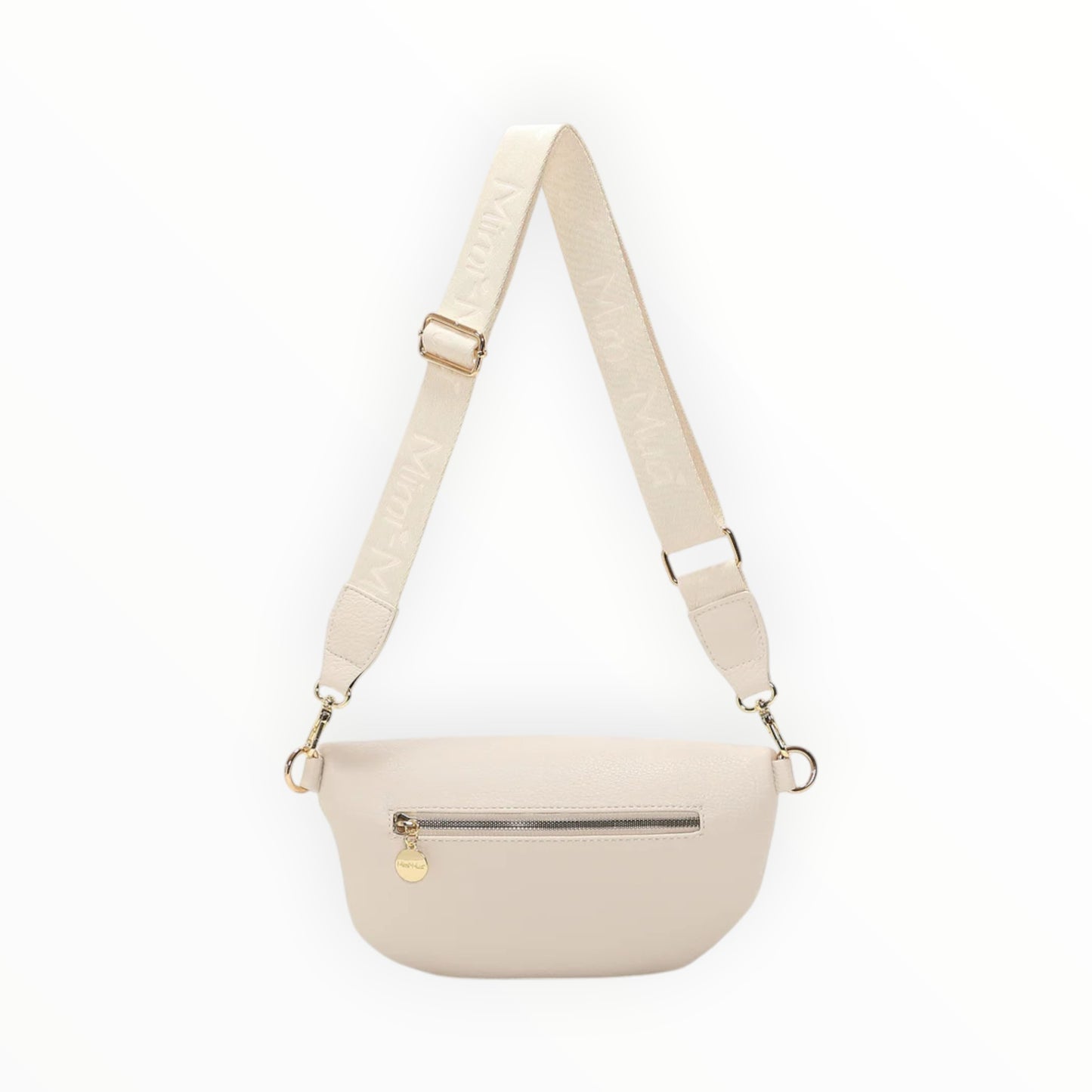 Marsupio con tira zip con dettaglio quadrato Mimi-Muà M8-J201459