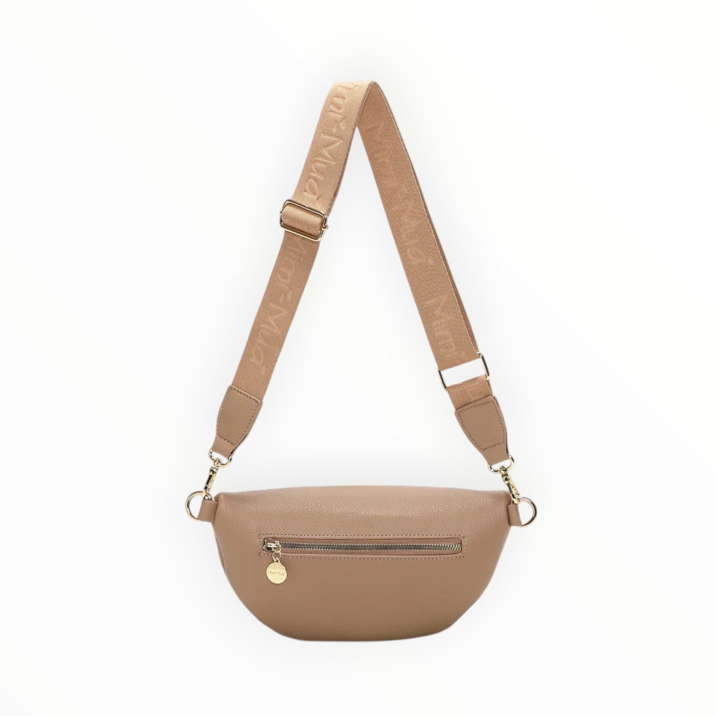 Marsupio con tira zip con dettaglio quadrato Mimi-Muà M8-J201459