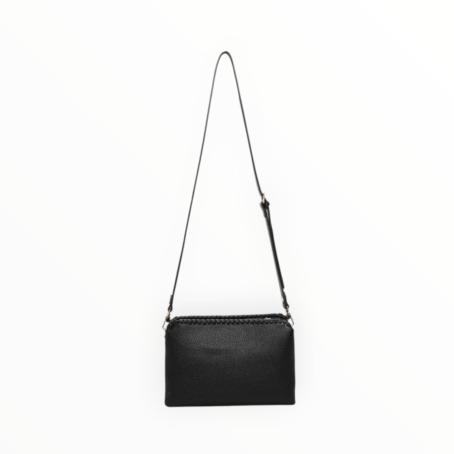 Borsa a tracolla con bordo intreccio Mimi-Muà M8-J201464