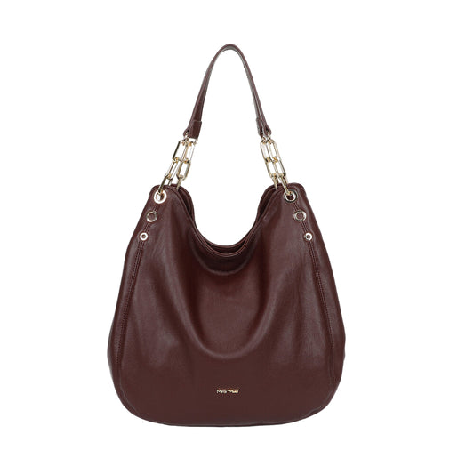 Borsa Hobo Con Dettaglio Occhielli  M8-Y201222