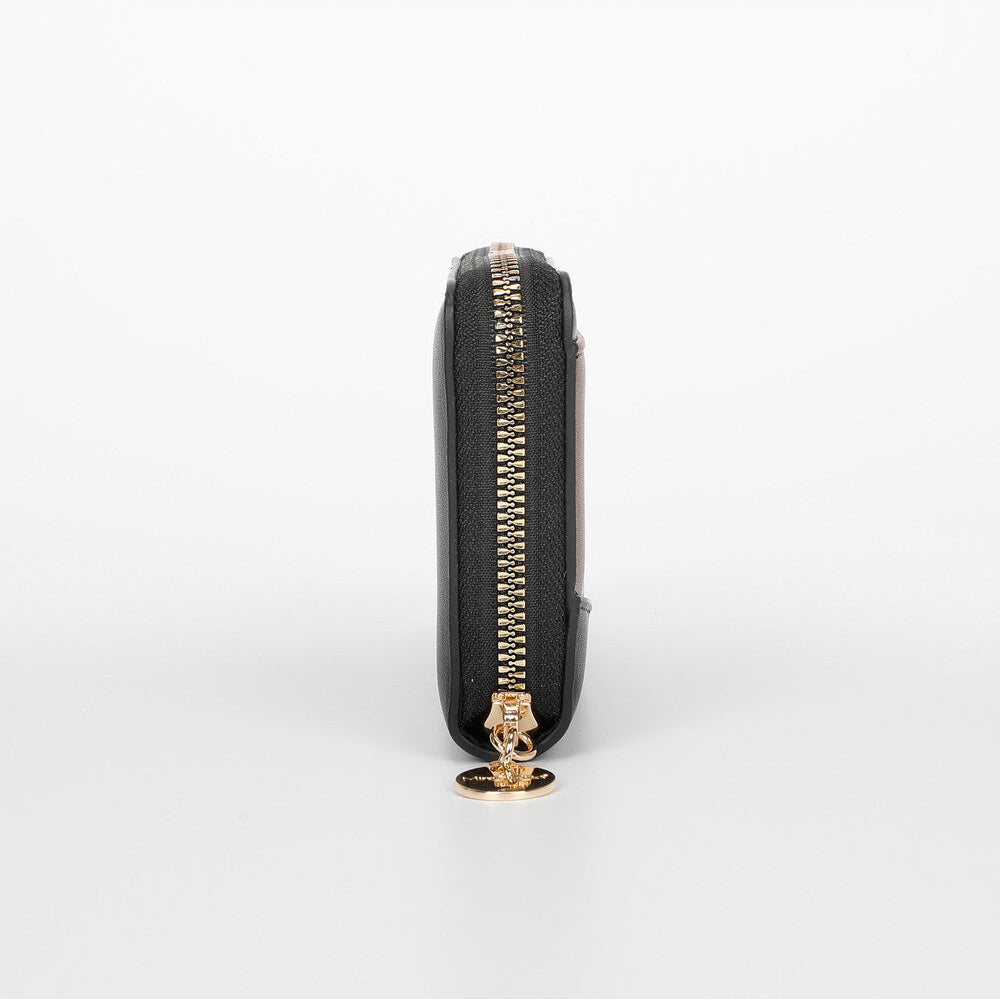 Portafoglio Donna Bicolor Mimi-Muà - Compatto con Zip M9-Z201360