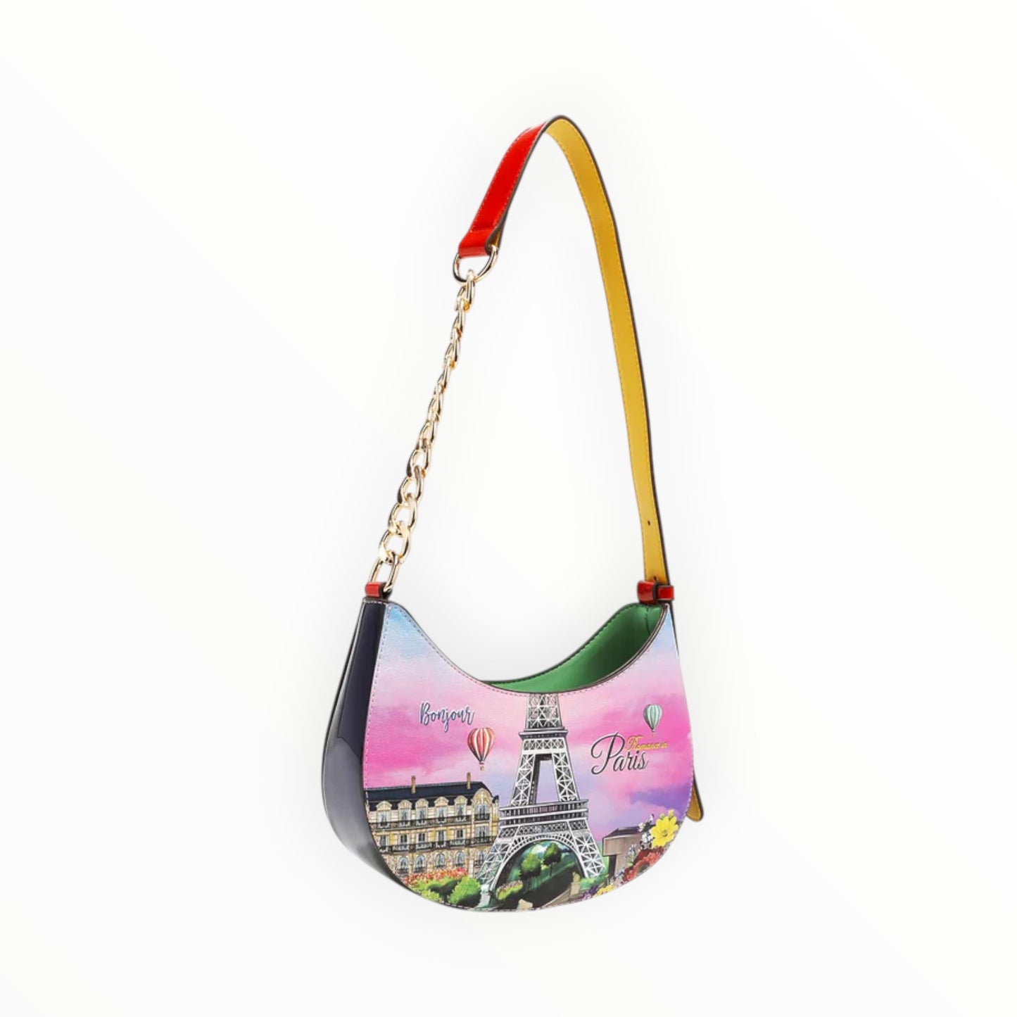 Borsa a Tracolla con mezza catena Nicole Lee PRT16497