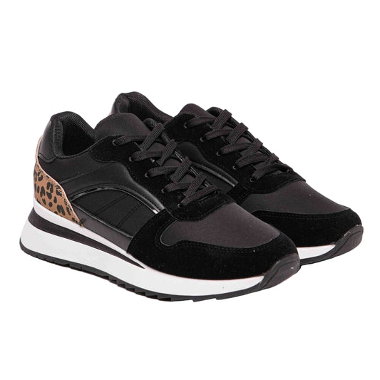 Scarpe Sneakers Nero MimiMua SCAL-9111