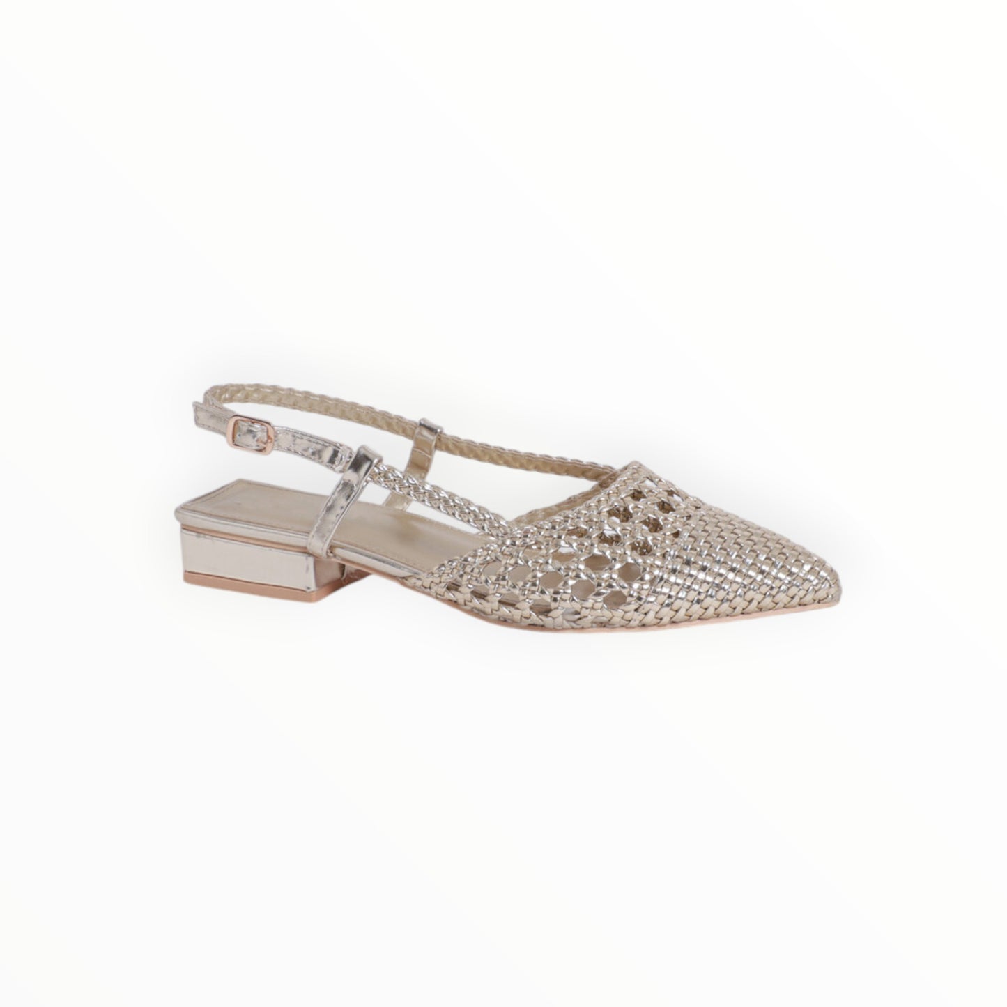 Slingback basse intrecciate Mimi-Muà SCAO-9378