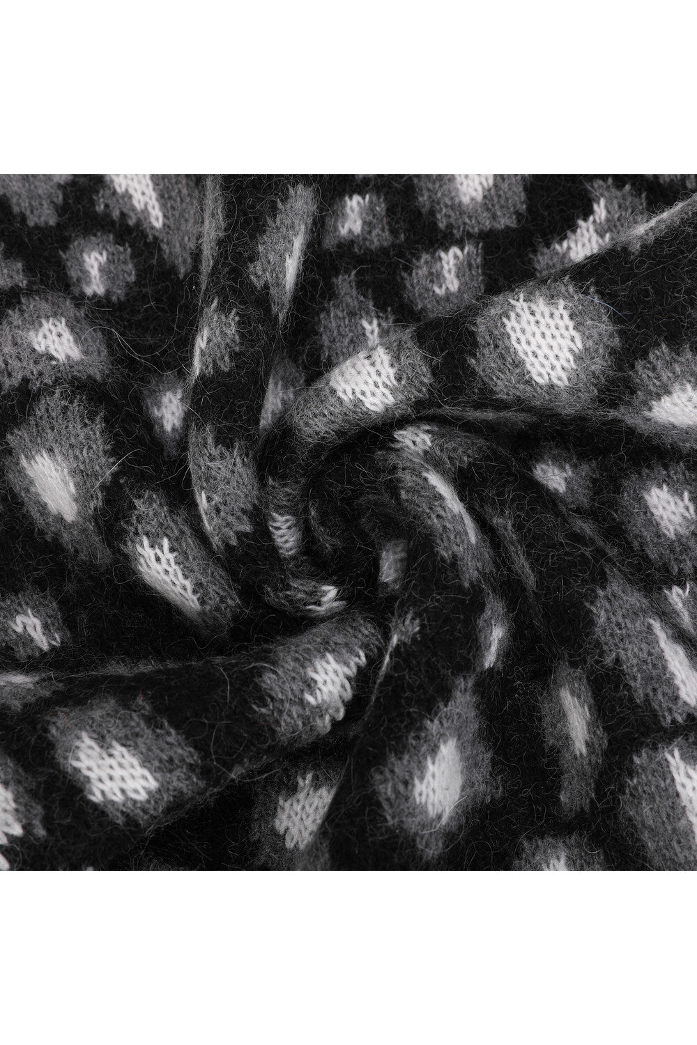 Sciarpa Leopardata con strass YEAN-9243 Mimi-Muà