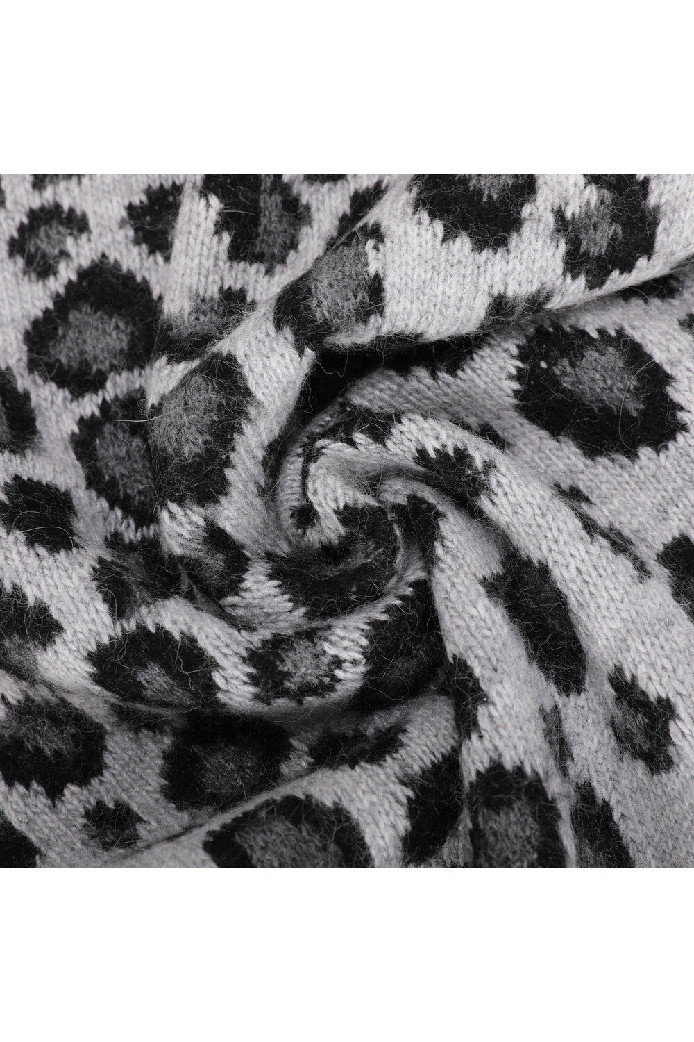 Sciarpa Leopardata con strass YEAN-9243 Mimi-Muà