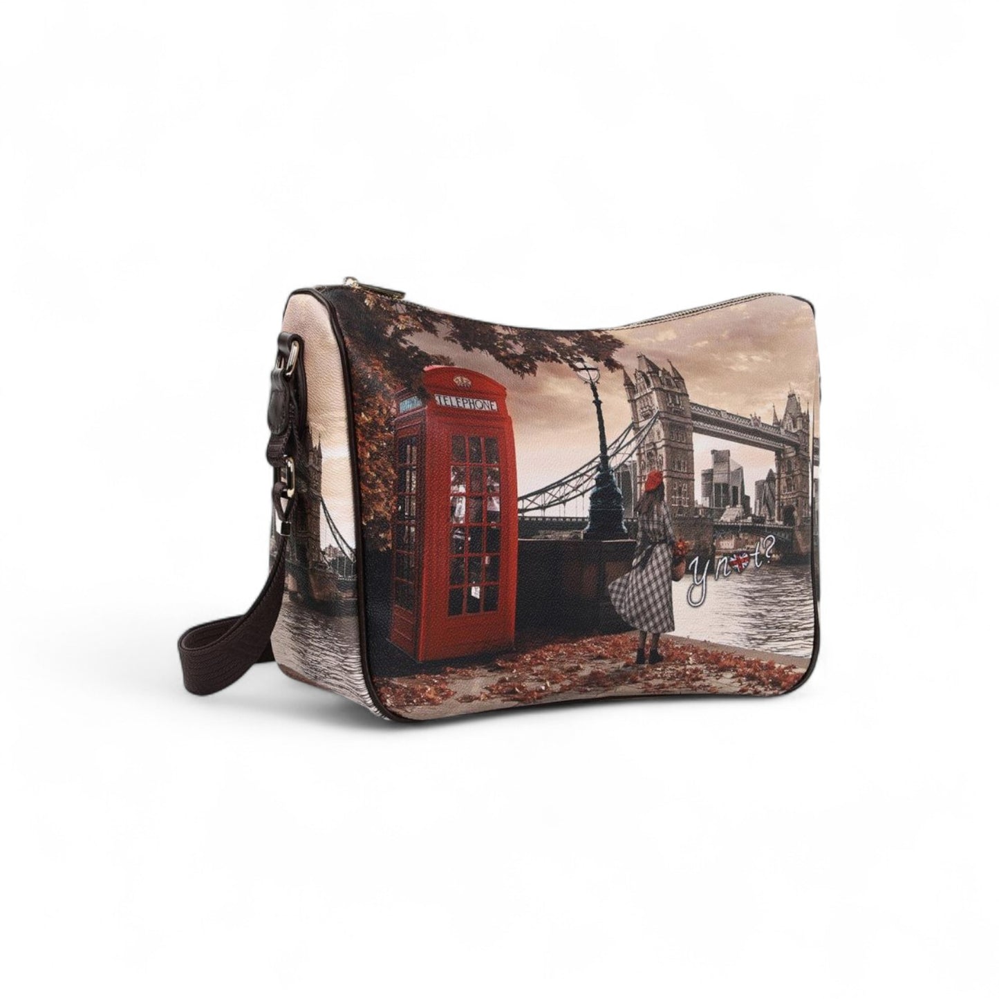 Borsa a Tracolla Donna Ynot? Milano London Bridge | Stile Britannico | YES370F6