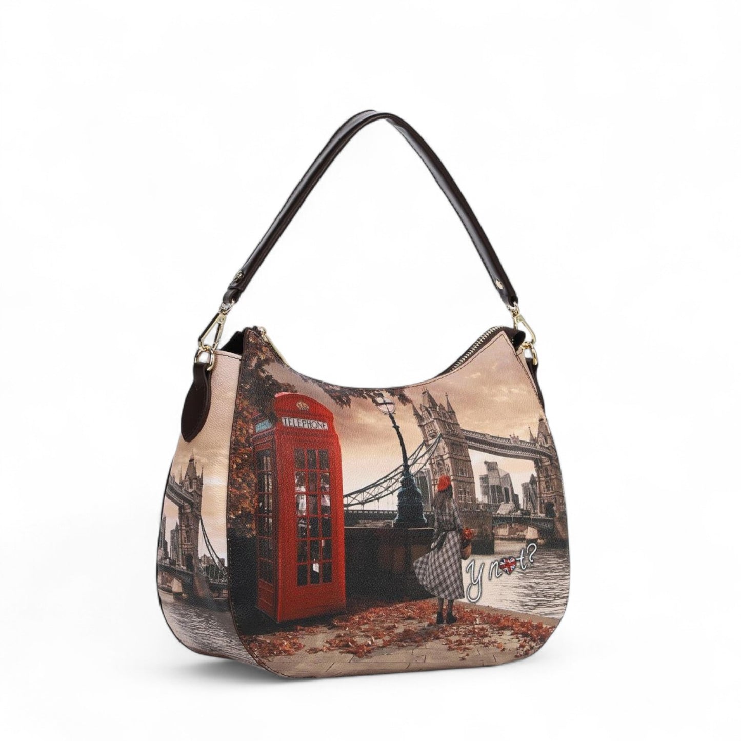 Borsa a Spalla YNOT? YES629F6 London Bridge - Design Londinese Esclusivo