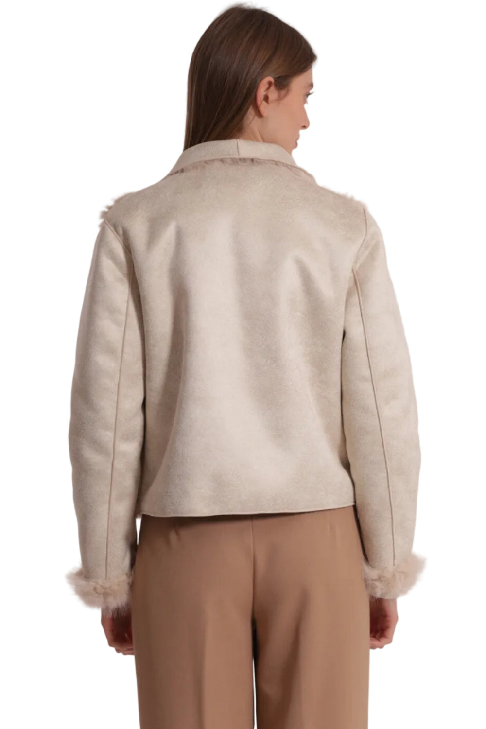 Montone Cropped Reversibile YQAN-6570